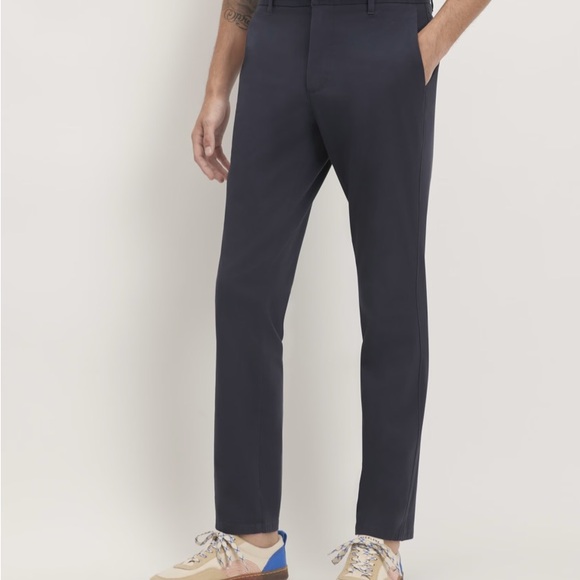 Everlane Other - Everlane Men’s 32x30 Slim Chino Navy Blue Cotton-Blend Pants LIKE NEW